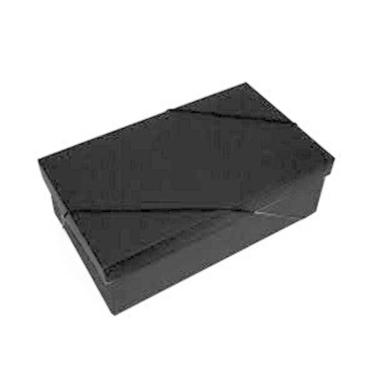 Imagem de Caixa Para Presente Modelo Sapato Só Art Preta