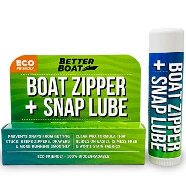 Imagem de Zipper Lubricant and Zip Wax Marine Grade Lube Stick Apply with Ease Boat, Canvas, Bimini Snap, Coolers, Wetsuit and Drysuit No Oil Mess