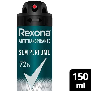 Imagem de Desodorante Rexona Men Sem Perfume Aerossol Antitranspirante com 150ml 150ml