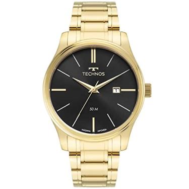 Imagem de Relógio Technos Masculino Steel Dourado - 2115MZR/1P