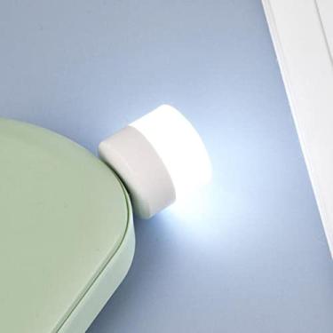 Imagem de Mini Luminária Luz Lampada Led Abajur Usb Notebook Branco Frio 6500K (Branco Frio)