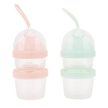 Imagem de Dispensador de FóRmula Infantil SPYMINNPOO, Recipiente de FóRmula Infantil Com Vedação PortáTil para Viagens Ao Ar Livre