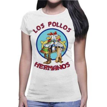Imagem de Camiseta Los Pollos Hermanos Breaking 100% Poliéster - 217 - Vetor Cam