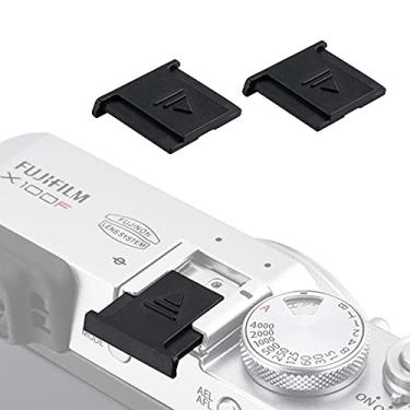 Imagem de JJC 2 peças de protetor de capa de sapata para câmera Fujifilm Fuji X-M5 X-T5 X-T4 X-T3 X-T50 X-T30 II X100VI X100V X100 X-PRO3 X-PRO2 X-S20 X-S10 X-E4 X-E3 X-T200 X-T100 GFX100 II GFX1000 SII-Preto