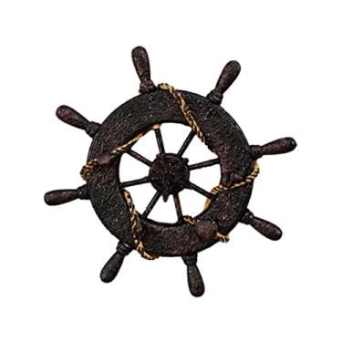 Imagem de WeiLaiKeQi Decoração de Barco Náutico Parede de Direcção de Madeira em Forma para Fotografia de Restaurante, 23cm