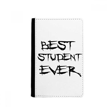 Imagem de Best Student Ever Teacher Quote Passport Holder Notecase Burse Wallet Cover Card Purse, Multicolor