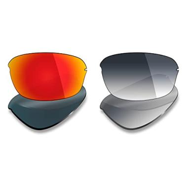 Imagem de Mryok 2 pares de lentes polarizadas de substituição para óculos de sol Oakley Half Wire 2.0 – Opções
