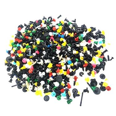 Imagem de Acaigel 1000 peças pinos de clipe de rebite de plástico misto para painel de porta de carro