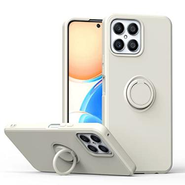 Imagem de Capa para celular Huawei P Smart 2019 com suporte de fivela de anel, capa traseira antiquebra de silicone para celular