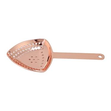 Imagem de Coador de Barra, Coador de Coquetel de Aço Inoxidável de Filtragem Fina para Cozinha Doméstica (Chapeamento de cobre)