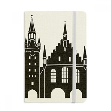 Imagem de Caderno de ponto de referência da Catedral de Colônia da Alemanha com capa dura em tecido