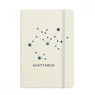 Imagem de Caderno de signo de constelação de Sagitário com capa rígida, caderno clássico A5