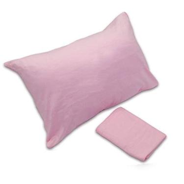 Imagem de Baby Deluxe Fronha Lisa Bebê 2 Peças Rosa