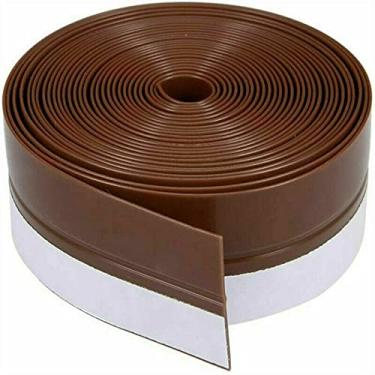 Imagem de KONGLYLE Fita de vedação de janela de porta de 5 m, fita adesiva transparente, fita de ultra alto desempenho resistente ao clima para reparos e montagem discretos