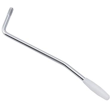 Imagem de Musiclily Pro 5,8mm Aço Alavanca Tremolo com Rosca para Guitarra Squier Strato, Cromada Ponta Branca