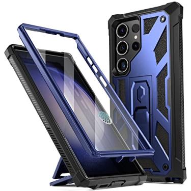 Imagem de Poetic Capa Spartan para Samsung Galaxy S23 Ultra 5G 6,8 polegadas, protetor de tela integrado funciona com identificação de impressão digital, capa protetora robusta à prova de choque de corpo