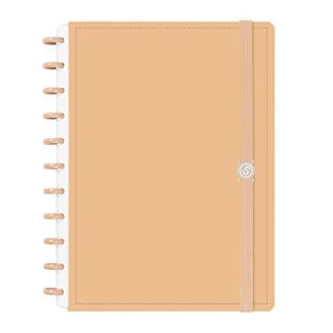 Imagem de Caderno De Disco ISCOOL Inteligente G Solid Colors Nude