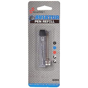 Imagem de SKILCRAFT 7510-01-565-0621 Kit de refil de caneta aviador B3 5 peças