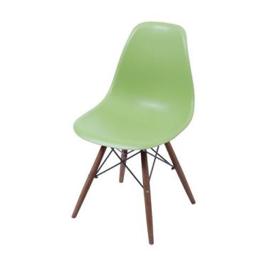 Imagem de Conjunto 4 Cadeiras Eames Cozinha Jantar 46X80x42cm Verde - Or Design