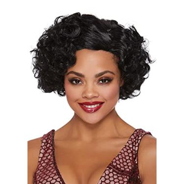 Imagem de Dreamgirl Peruca melindrosa, Preto, tamanho nico