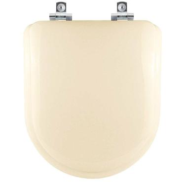Imagem de Tampa de vaso Almofadado Soft Close Carrara Bege Claro para bacia Deca