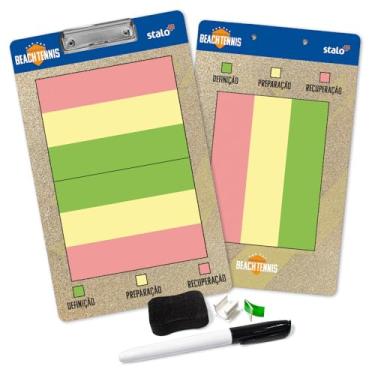 Imagem de Prancheta Tática Beach Tennis STALO, 37,5x23