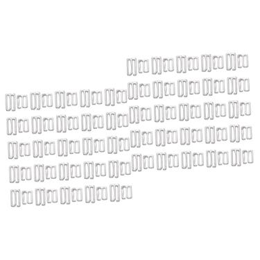 Imagem de DIYEAH 100 Peças fivela de ombro fivela deslizante de alça de sutiã sutiãs acessórios para anéis ganchos de ajuste de sutiã bom fivela de cueca fecho de sutiã botão palavra fivela