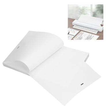 Imagem de Papel Termico A4 100 Folhas Impressora Termica Bluetooth Trabalho Advogado Processo Lista Arquivo
