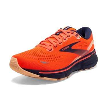 Imagem de Brooks Tênis de corrida feminino Ghost 15 Neutral, Coral/azul marinho/pêssego, 41