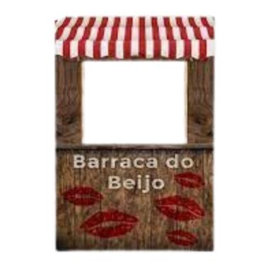 Imagem de Painel Decorativo Vazado Festa Junina Barraca Do Beijo