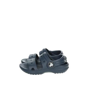 Imagem de CROCS Classic Crocs Sandal T - Navy - C6 , 207537-410-C6, Kids Unisex , Navy , C6