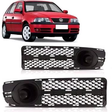 Imagem de Grade moldura milha gol parati g3 fase 2 2003 04 05 s/furo