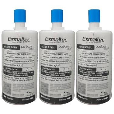 Imagem de 3 Refil Filtro Acqua7 Original Para Purificador - Esmaltec