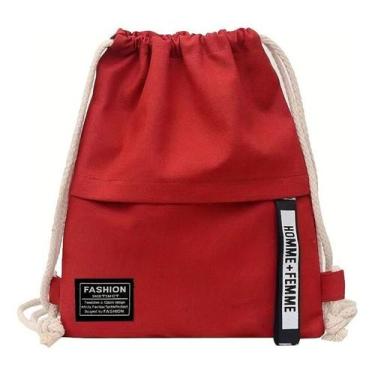 Imagem de Mochila Sacola Academia Impermeável Costas Ajustável Lançamento - Alwy