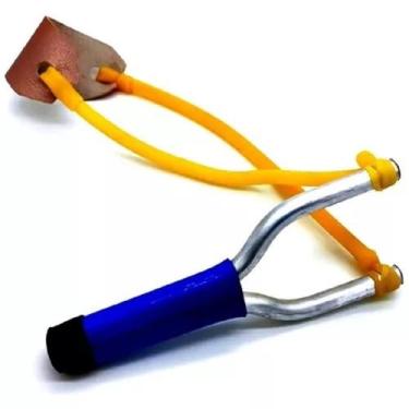 Imagem de Estilingue Atiradeira Reforçada - Pesca, Caça. - thiguilures