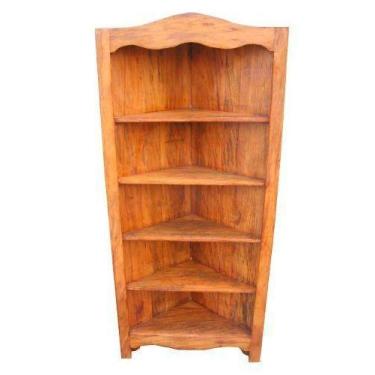 Imagem de Armário de Canto Rústico Space em Madeira de Demolição - Cód 24 - Barr