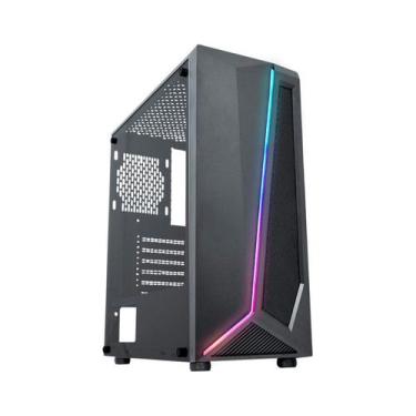 Imagem de Gabinete Gamer Kmex CG-38TJ Led RGB