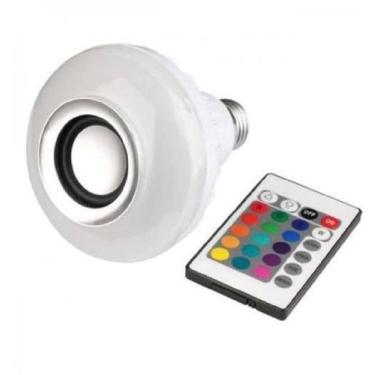 Imagem de Lâmpada Led Com Caixa De Som Bluetooth Controle Remoto - Gimp