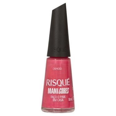 Imagem de Esmalte Risqué ManiCores Faço O Pinx Em Casa Cremoso 8ml