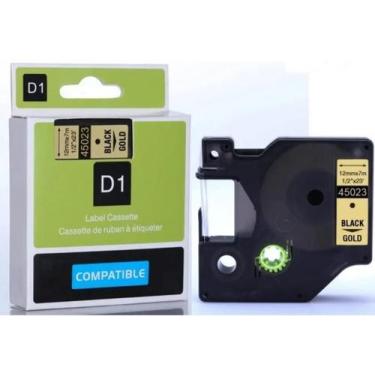 Imagem de Fita Rotulador Dymo Dourada Ouro 12Mm D1 45023 Bk - Generico