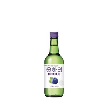 Imagem de Bebida Alcoólica Soju Chum-Churum Sabor Blueberry - 360ml - Hanjam