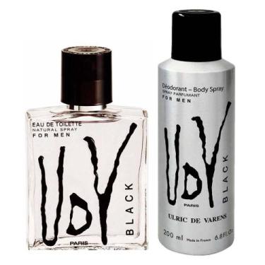 Imagem de Kit Coffret UDV Black Ulrich de Varens EDT Masculino- Udv Black EDT Ma