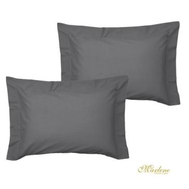 Imagem de Kit Fronha Vida Bela 200 Fios  - Kacyumara, 50x90cm, Fend Storm