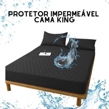Imagem de Capa Protetora Colchao Cama King Matelado Impermeável - RG Shops capa 