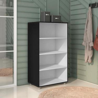Imagem de Armário Multiuso Ternana Preto Fosco - Mais de Casa