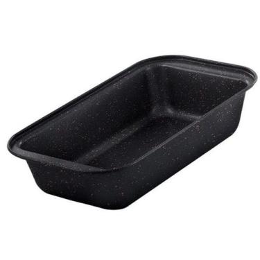Imagem de Forma para Bolo Mimo ASS23383 Retangular Aço Carbono Preto - Mimo Styl