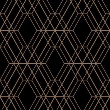 Imagem de Papel de Parede Geométrico Epona - Rolo com 10 Metros  Revestimento - 