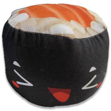 Imagem de Peso de Porta Sushi Kawaii Decoração Divertida - Geek Vip , Preto