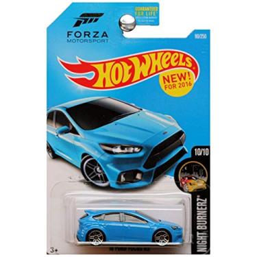 Imagem de Hot Wheels 2016 Night Burnerz Forza Motorsport '16 Ford Focus RS 90/250, Blue