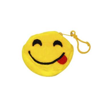 Imagem de Chaveiro Emoji de Pelúcia - Expressão Delícia - Carinhas do Whatsapp  